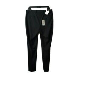 Kenneth Cole Trouser Pants Gray Check Flex Men's Sz 34W, 32L